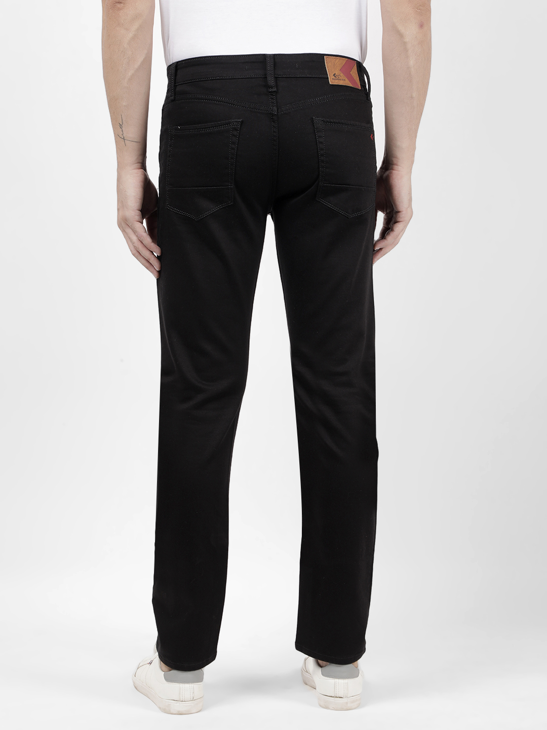 Numero Uno Men Solid Black Jeans